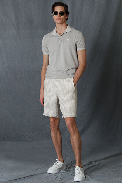 Lufian Πέτρα ανδρικό μπλουζάκι Vernon Sports Polo Neck