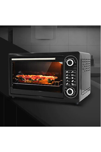 ULUBAGSHOP Electric oven 48L 2600W with tray and grill ideal for the family