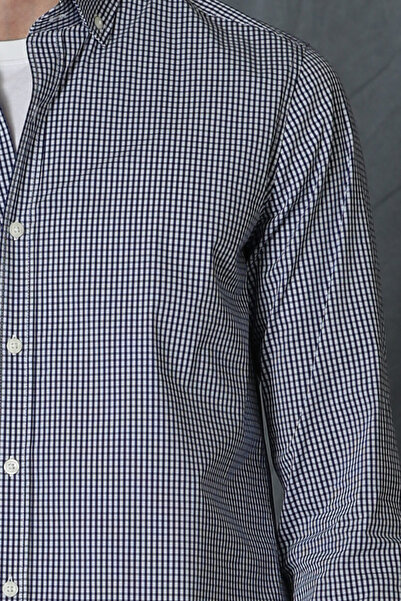 Lufian Ardmın Erkek Smart Gömlek Slim Fit Lacivert