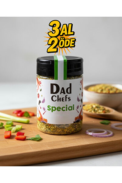 Dad Chefs Special | Özel Baharat Karışımı | Yemek Baharatı | Et Baharatı | Tavuk Baharatı | 220gr