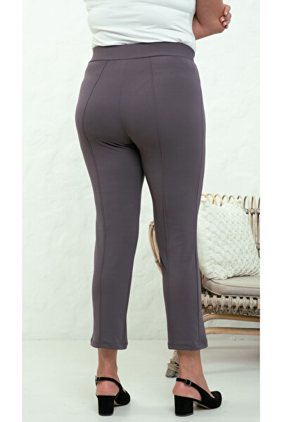 Paw Garage material elastic Pantaloni cu picioare înguste de mărime mare, 4 anotimpuri, pantaloni care adună corpul