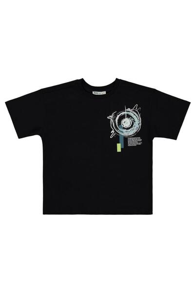 Civil Boys Boy's T-Shirt 6-9 Years Black
