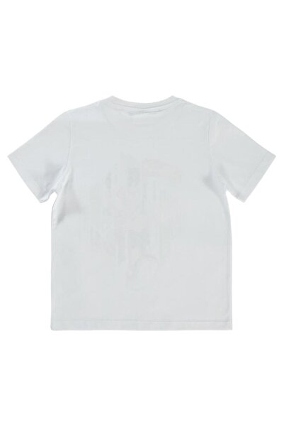 Ben 10 Tricou Băiat 6-9 Ani Alb