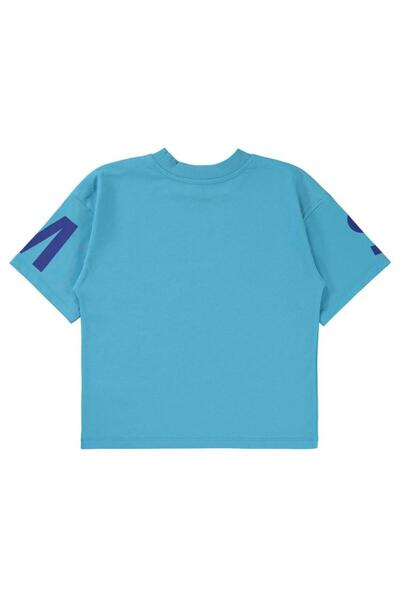 Civil Boys Boy 6-9 Years Old Turquoise T-Shirt