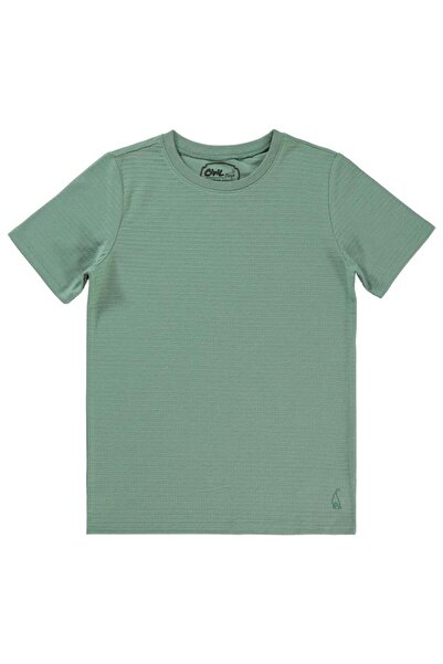 Civil Boys 10-13 Years Boy's Khaki Soft T-Shirt