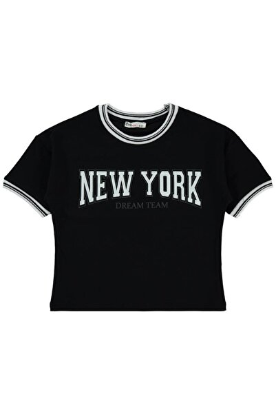 Civil Girls Κοριτσίστικο T-Shirt 6-9 ετών Μαύρο