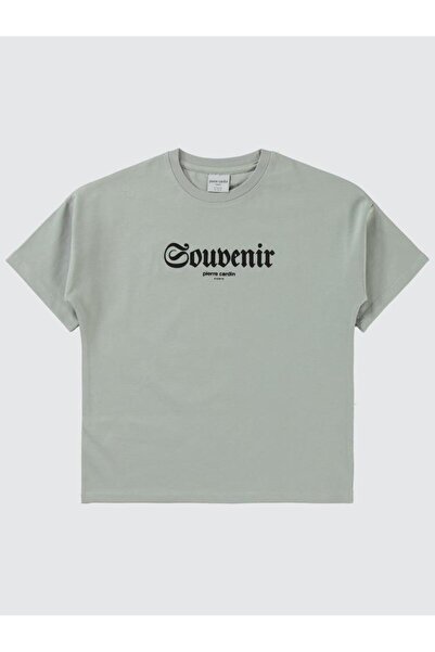 Pierre Cardin Boy's T-Shirt 6-9 Years Light Grey