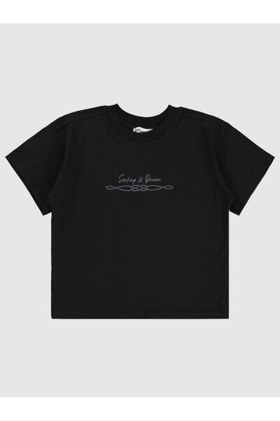 Civil Boys Boy's T-Shirt 6-9 Years Black