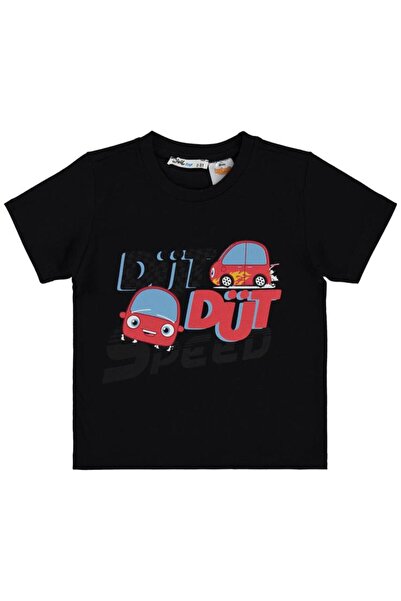 Civil Boys Αγορικό μπλουζάκι 2-5 ετών Μαύρο