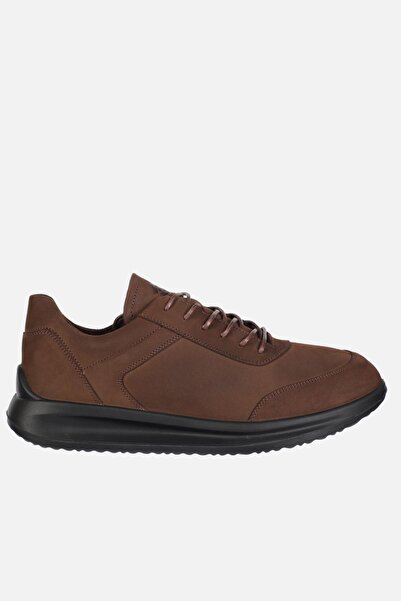 Scooter M4010Nka Brown Nubuck Men's Genuine Leather Shoes