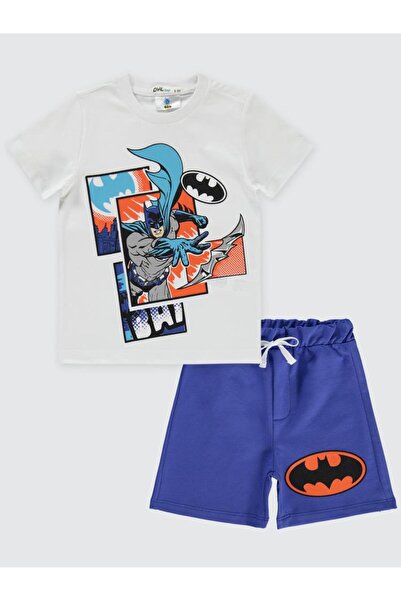 Batman Boy's Suit 2-5 Years White