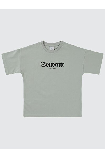 Pierre Cardin Boy's T-Shirt 6-9 Years Light Grey