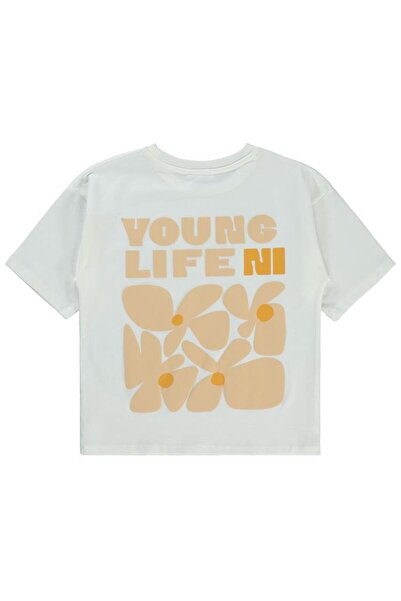 Civil Girls Girl's T-Shirt 10-13 Years Ecru