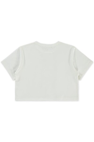 Civil Girls 6-9 Years Girl's Ecru T-Shirt