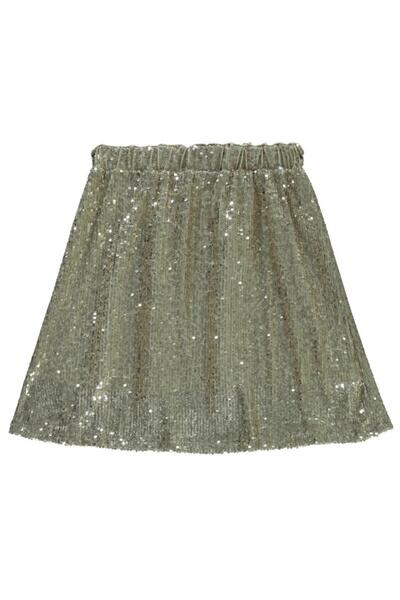 Pierre Cardin Girl's Skirt 6-9 Years Silver