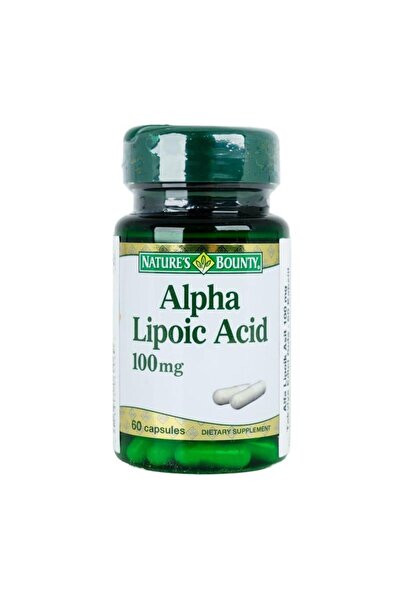 Nature's Bounty Alpha Lipoic Acid 100 mg 60 Kapsül