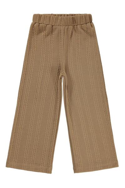 Civil Girls Široke nogavice Hlače za 10-13 godina - Bež 12-13 godina