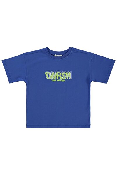 Civil Boys Boy's T-Shirt 6-9 Years Saks Blue