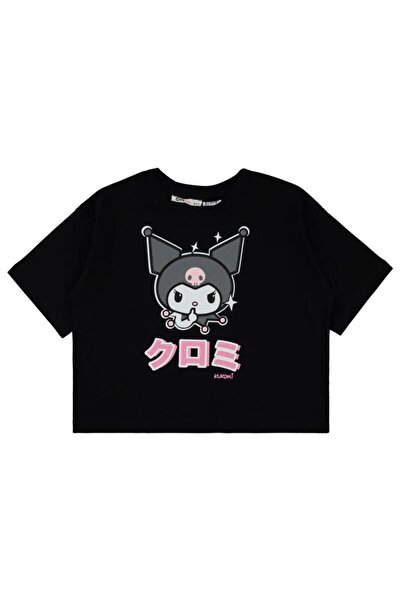 kuromi Μπλουζάκι για 10-13 ετών - Μαύρο 12-13 ετών