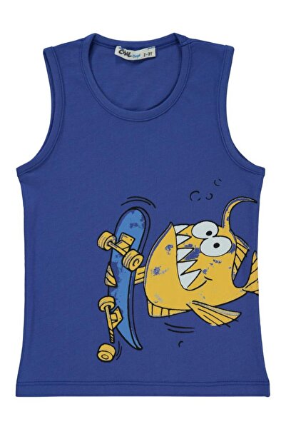 Civil Boys تي شيرت سكيت بورد بيرانا مطبوع للأعمار من 2-5 سنوات - أزرق للأعمار...