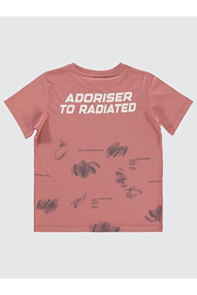 Civil Boys Adoriser Printed 10-13 Years Old T-Shirt - Red 11-12 Years Old