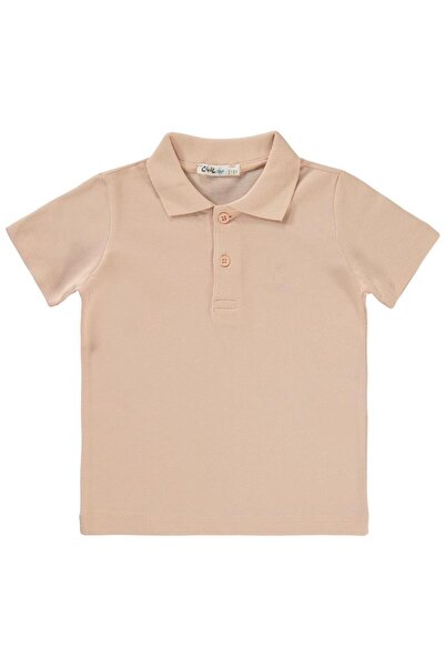 Civil Boys Sailboat Embroidered Lakos T-Shirt for Ages 2-5 - Powder Color for Ages 4-5