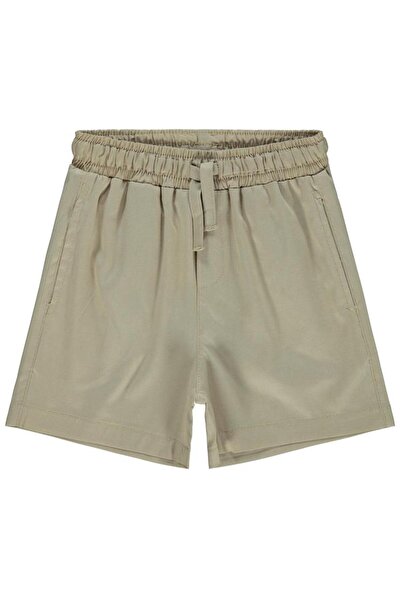 Civil Boys Lace-Up Basic Shorts for Ages 2-5 - Beige5-6 Years