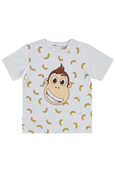 Civil Boys 2-5 Years Boy White T-Shirt