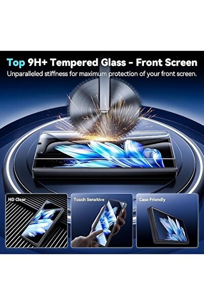 Flippy Tempered Glass Screen Protector for Samsung Galaxy S10e - Transparent