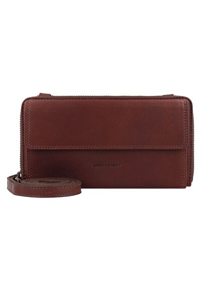 Jack Kinsky Montreal Clutch Geldbörse Leder 19 cm