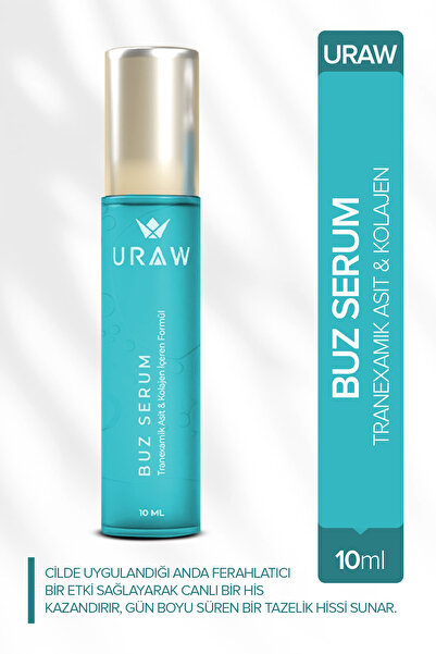 Uraw Buz Serum – Göz Altı Morluk, Şişlik ve İnce Çizgilere Karşı Roll-On Göz Çevresi Serumu