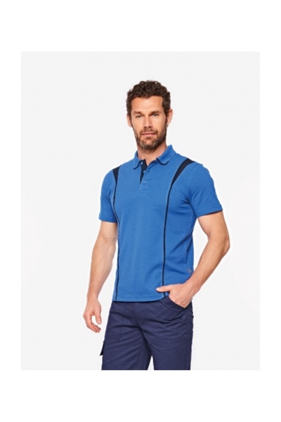 RELAXIA Ανδρικό μπλουζάκι πόλο βιζόν