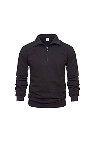 RELAXIA Ανδρικό φούτερ με φερμουάρ στο λαιμό