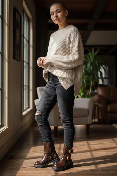 DaliciaStore LEROY BOT AYAKKABI