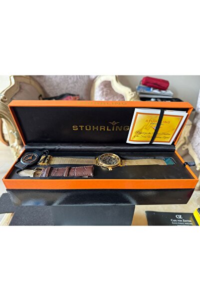 Stührling 393.333531H Stührling 42mm Otomatik Erkek Kol Saati