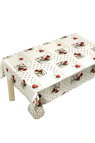 PUFO Oilcloth tablecloth Pufo Romantic Roses, 140 x 200 cm