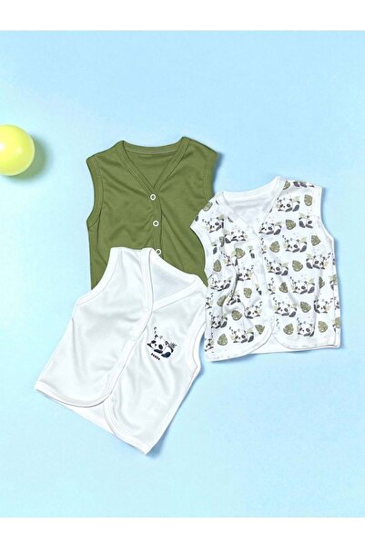 RYZE ÇOCUK Printed Triple Vest Green