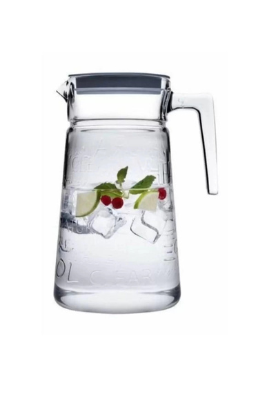 Paşabahçe 43763 City Pop Vakumlu Cam Sürahi Gri Kapak