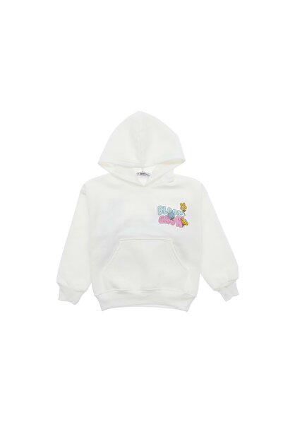 atabay SWEATSHIRT CU PRINT TRIO-FIL FOLIE ARKA BL0OM GROW ECRU