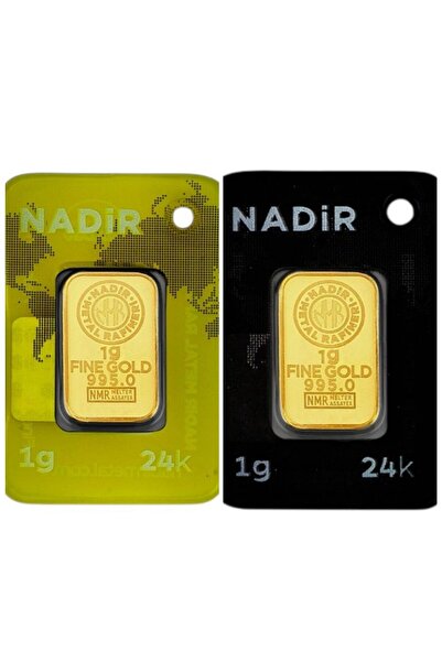 Tuğrul Kuyumculuk Nadir Gold 2 Adet 1 gr 24 Ayar gram Altın
