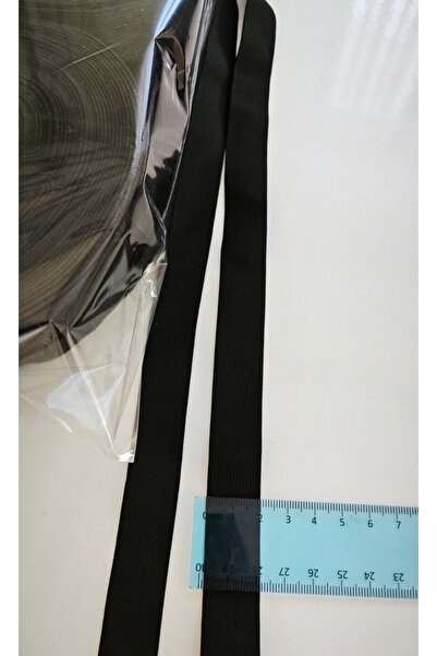 BBS Μαύρο ελαστικό εύκαμπτο υφαντό ελαστικό μέσης και ποδιών 10 μέτρων