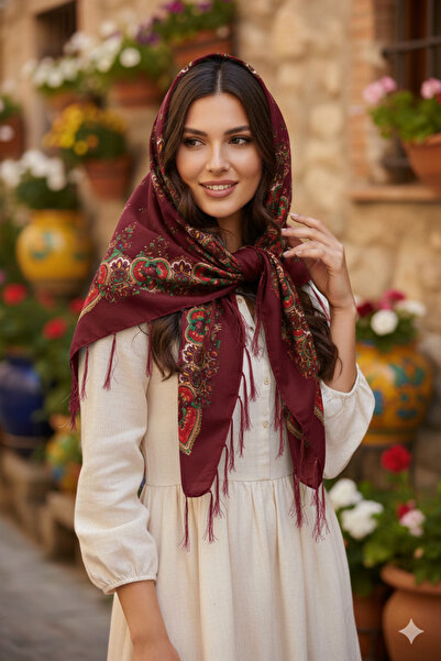 ASKA Mardin Yöresel Hamavi Püskül Şal