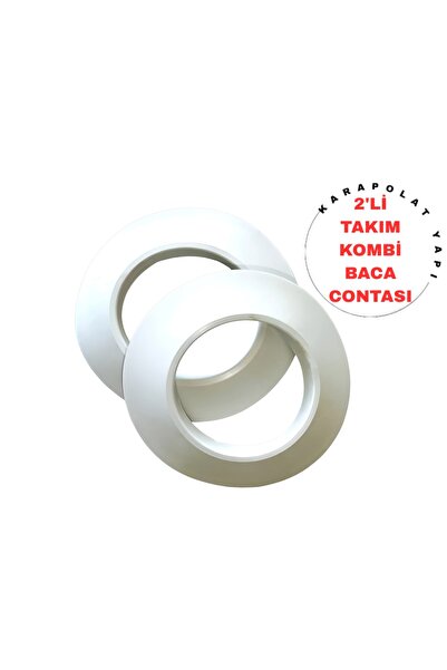 ERPLASSAN Kombi Baca Contası 2'li Takım Sızdırmaz Plastik Beyaz Conta 2'li Her markaya uygun