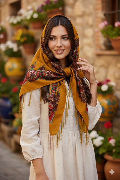 ASKA Mardin Yöresel Hamavi Püskül Şal