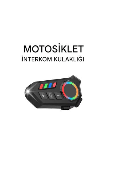 TeknolojiSA K06 Motosiklet Kask Kulaklık Bluetooth 5.4 Kulaklık Kablosuz Motor Kulaklık