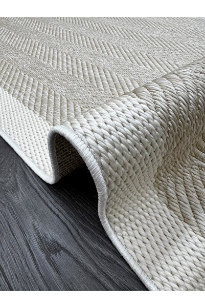 SERENART HOME Sisal Bordürlü JÜT Hasır Kaymaz Taban Halı SL7
