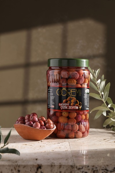 Görem Zeytin Edremit Cins Çizik Zeytin 1 Kg