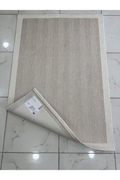 SERENART HOME Sisal Bordürlü JÜT Hasır Kaymaz Taban Halı SL7