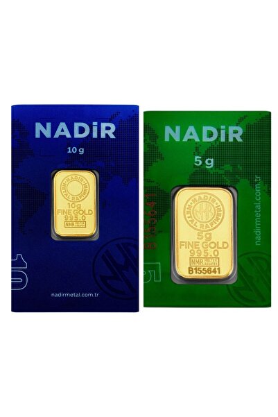 Tuğrul Kuyumculuk 15 Gram (10+5) Külçe Gram Altın 24 Ayar