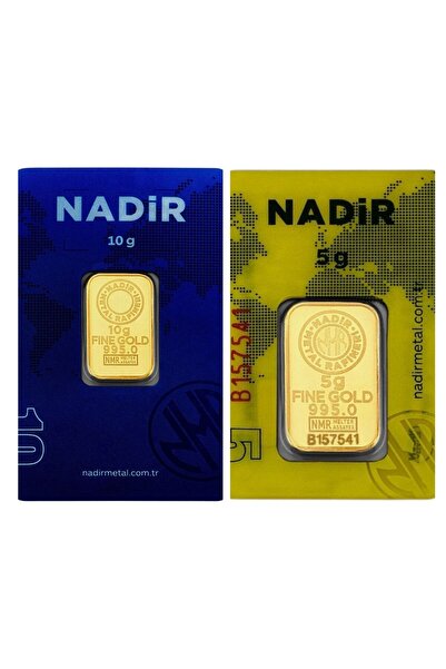 Tuğrul Kuyumculuk 15 Gram (10+5) Külçe Gram Altın 24 Ayar